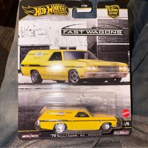 🔥2024 Hot Wheels Premium Car Culture FAST WAGONS '70 Chevelle SS Wagon